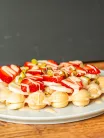 Aluat Bubble Waffle din făină